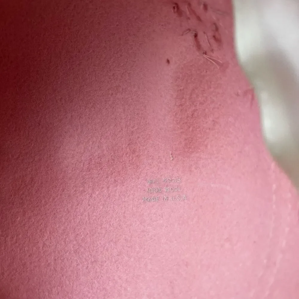 Vintage Pink Feathered Veiled Pillbox Hat - Picture 7 of 10